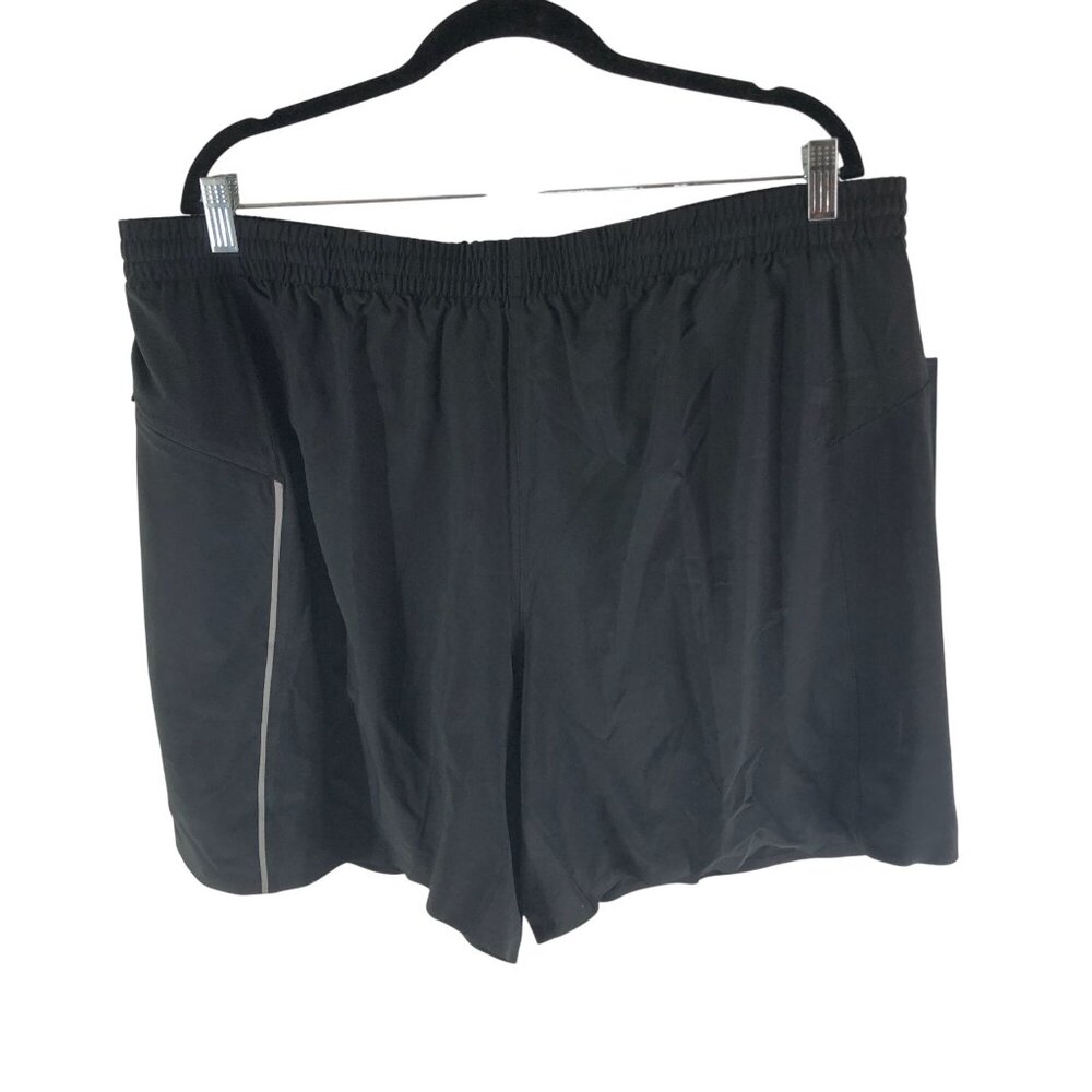 VRST Mens Accelerate 7" Shorts Running Mesh Lined Stretch Black Size XXL